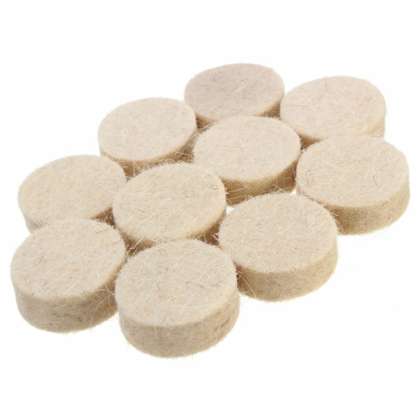  34pcs 1/8 Inch Wool Polishing Buffing 