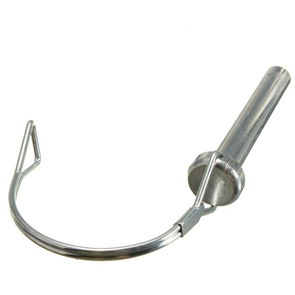 6/8 / 10mm Messing Zilver D Clip Shaft Locking Staartpoort Behoudspin Voor Aanhangwagens