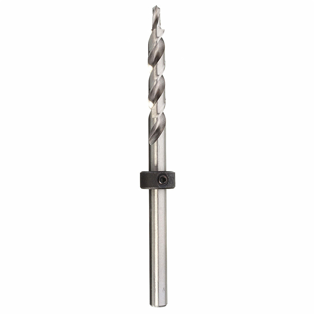 3/8 Inch 9.5mm Replacement Twist Step Drill with Stop Collar for Manual Pocket Hole Jig