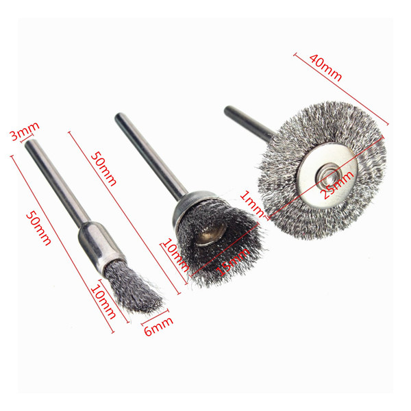 Copper Steel Wire Polishing Wheel Brush 