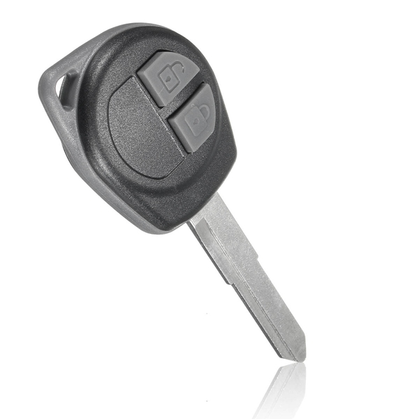 Car 2 Button Remote Key Fob Case Shell Uncut Blade voor Suzuki Vauxhall Agila