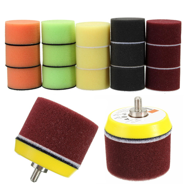 2 Inch Sponge Flat Polishing Buff Pad 