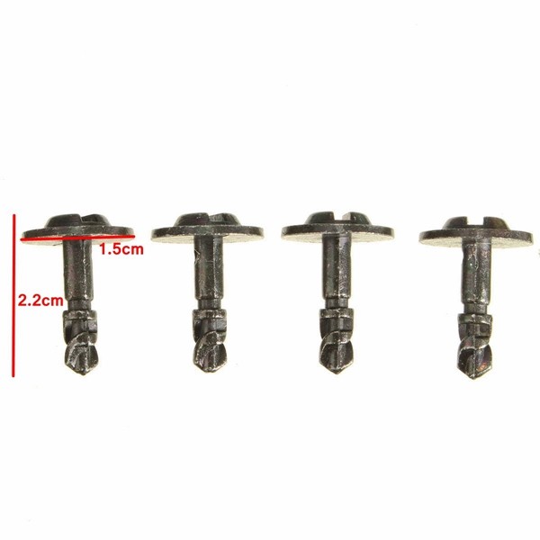 44x Parts Engine Under Cover Spatbord Guard Ondertray Screw Trim Clips Voor BMW E46