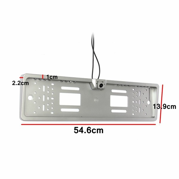 Car 16 LED Nummerplaat Frame Licht Achteruitzicht Camera Backup Parkeren Omkeren