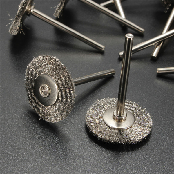 20pcs Stainless Steel Wire Wheel Brush