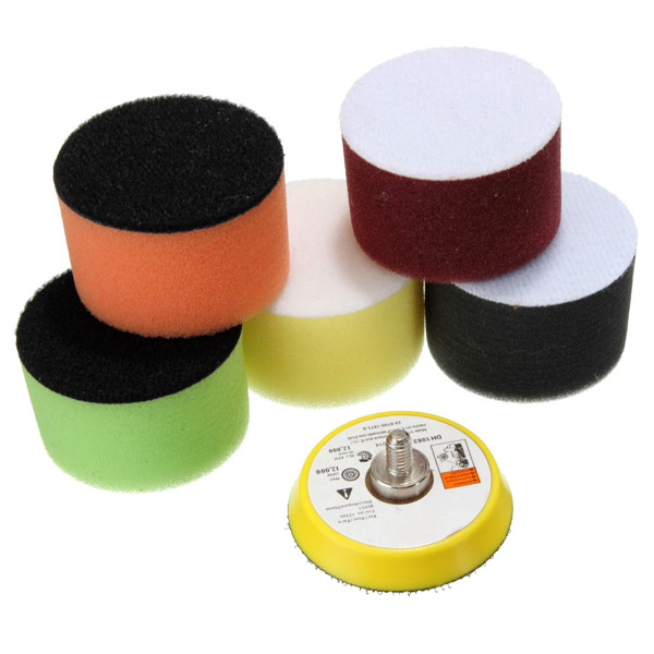 2 Inch Sponge Flat Polishing Buff Pad 