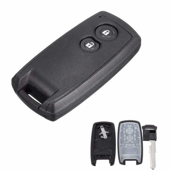 Car Remote Key Shell Fob Uncut Blade 2 Button voor Suzuki Grand Vitara SX4 Swift