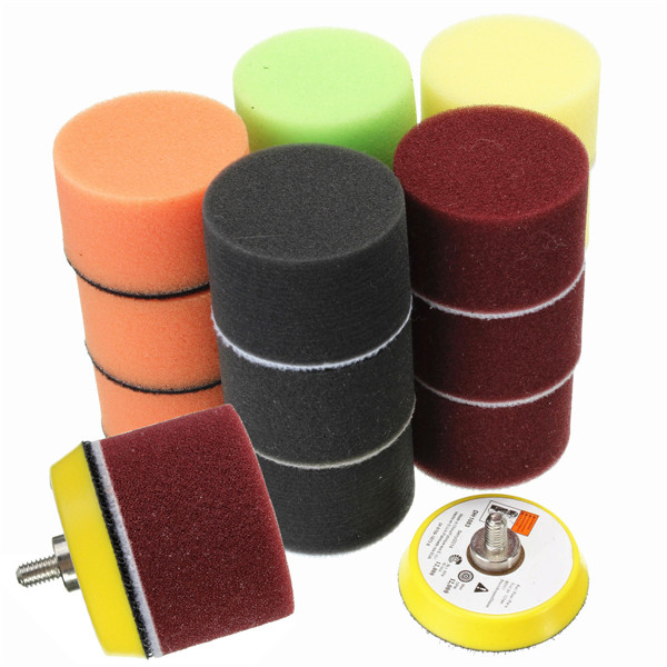 2 Inch Sponge Flat Polishing Buff Pad 