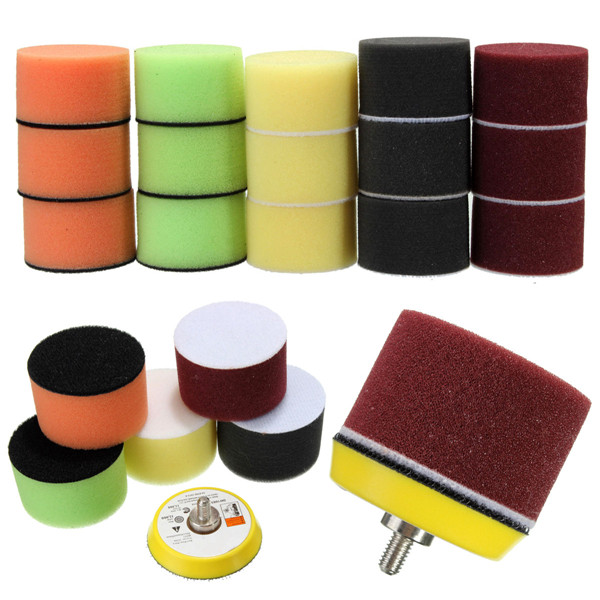 2 Inch Sponge Flat Polishing Buff Pad 