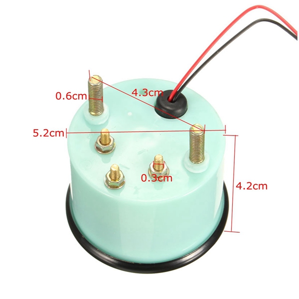 Auto Water Temperatuurmeter 2 Inch voor 12 Volt System Universal