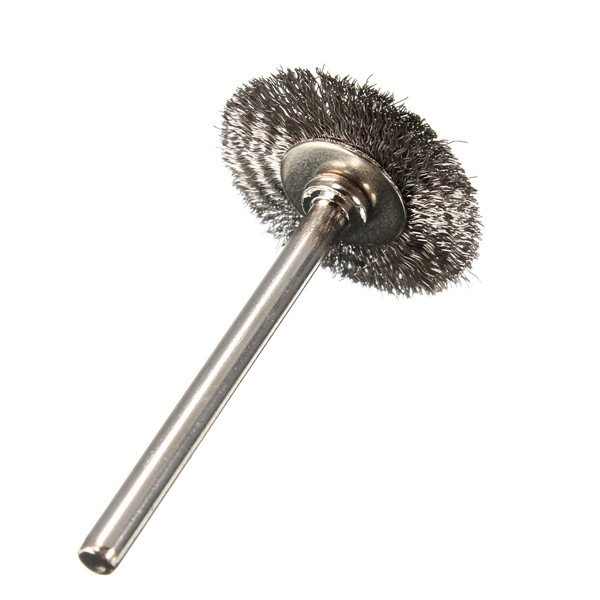 22mm Steel Wire Wheel Brush for Dremel Rotary Tools