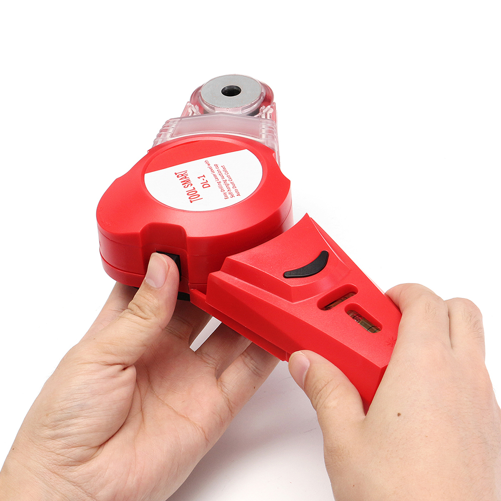 Drillpro 650nm Laser Level Tools Infrared Laser Level Locator Easy Drilling Dust Collector