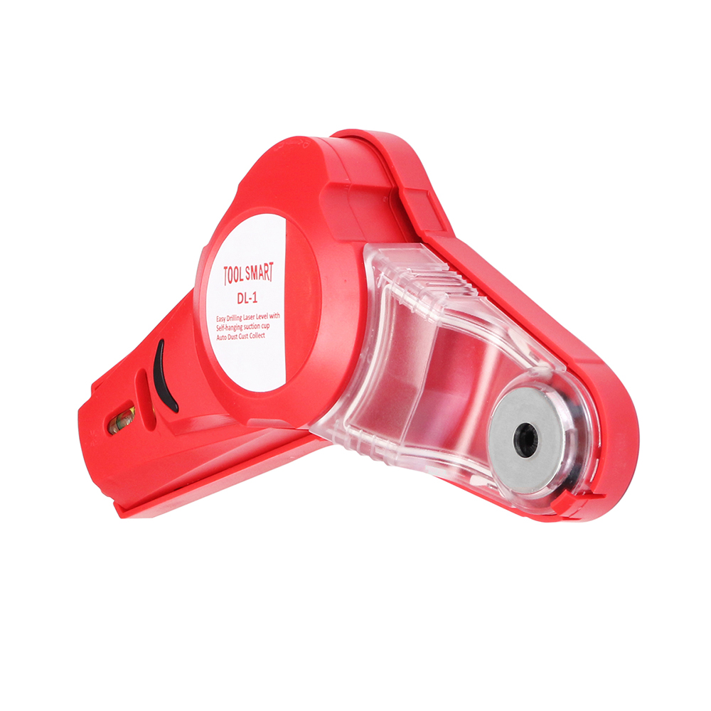 Drillpro 650nm Laser Level Tools Infrared Laser Level Locator Easy Drilling Dust Collector