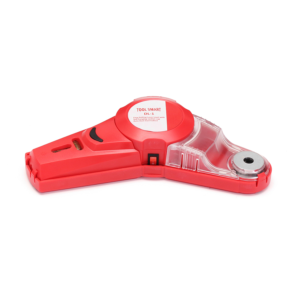 Drillpro 650nm Laser Level Tools Infrared Laser Level Locator Easy Drilling Dust Collector