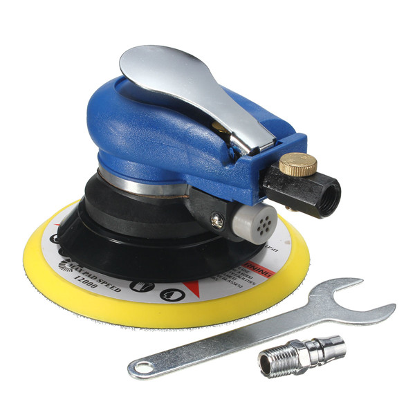 6 Inch Lucht Random Orbital Palm Sander Sanding Pad Vacuüm Pooler