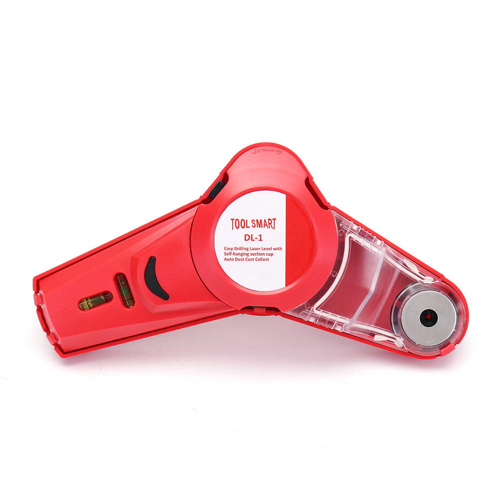 Drillpro 650nm Laser Level Tools Infrared Laser Level Locator Easy Drilling Dust Collector