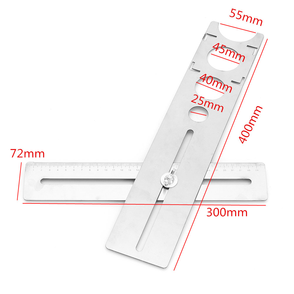 Drillpro Hole Locator Multifunction Universal Direction Hole Locator for Ceramic Tile