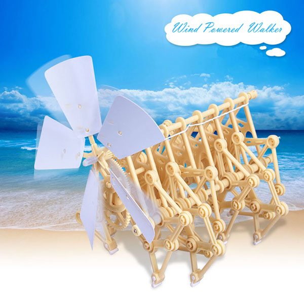 Wind aangedreven Walking Walker Mini Strandbeest DIY Assemblage Model Kits