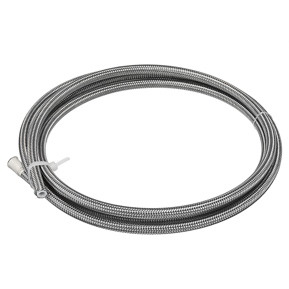 2m AN3 Stainless Steel PTFE Brake Clutch Hose Line Pipe