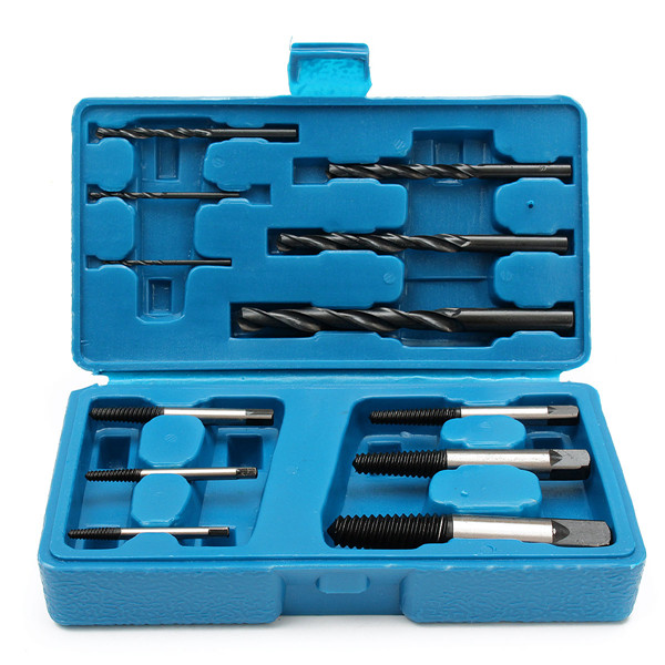 12pc Schroef Extractor en Boor Bit Guide Set Broken Bolt Bevestiging Remover