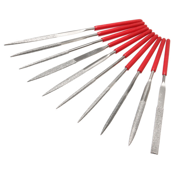 10st Diamond File Needle Handle Files Abrasive Tool