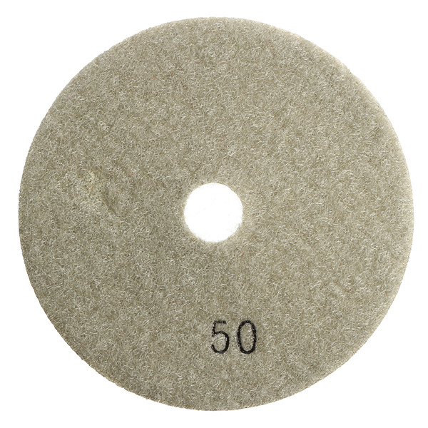 8 stuks 4 inch 50 tot 3000 Grit Diamond Polijstkussens voor Granietsteen Beton Marmer