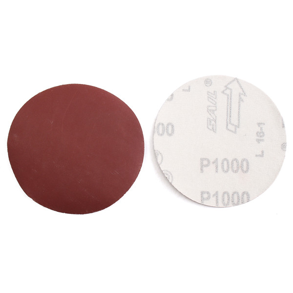 10st 4 inch 1000 gruis Sandpaper met Backer Pad en Booradapter