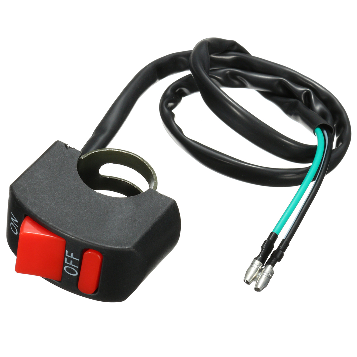 Motorcycle Light Horn Kill On OFF Button Switch