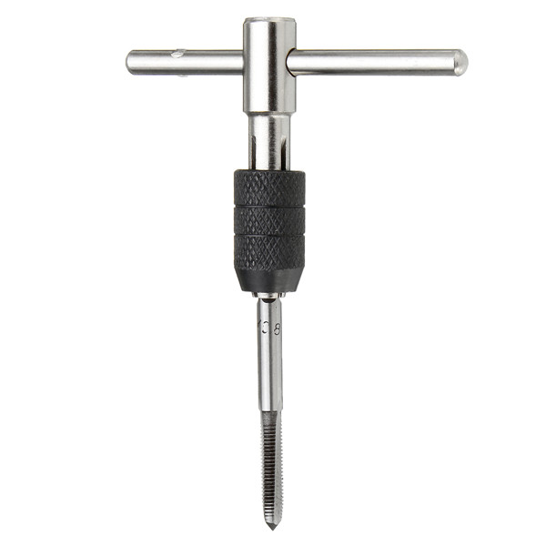 T-Handle Ratchet Tap Wrench with M3-M6 Taps and Drills