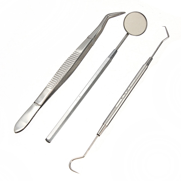 Stainless Steel Dental Instruments Mondspiegel Probe Plier Kit