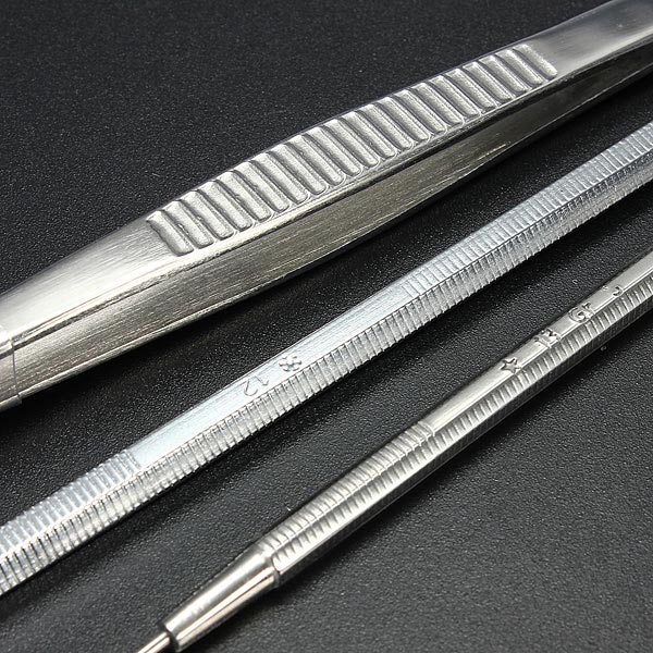 Stainless Steel Dental Instruments Mondspiegel Probe Plier Kit