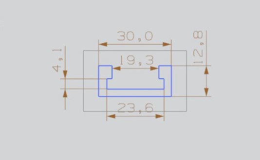 500mmT-trackT-slotMitreTrackJig Fixture Slot voor Router Tafel Houtbewerking Gereedschap