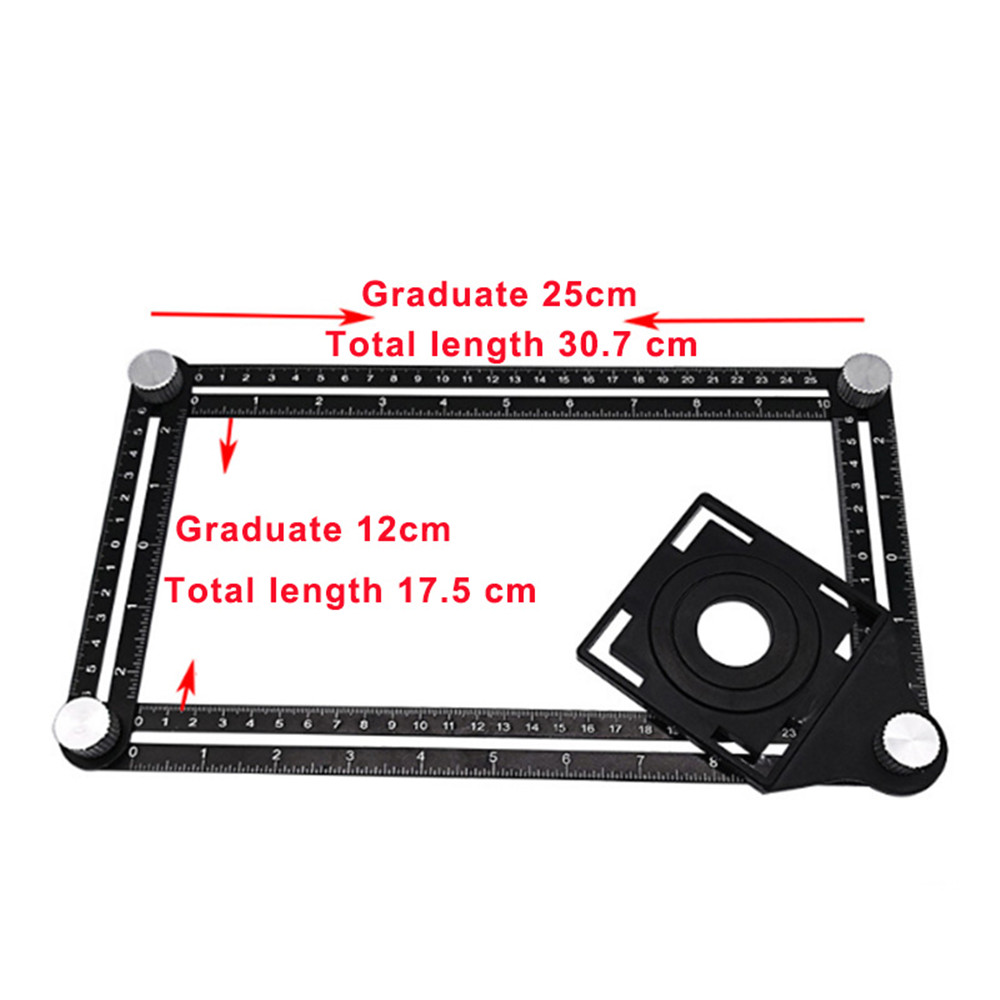 Tile opening locator