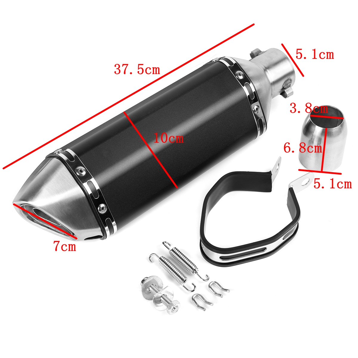 51mm motorcycle muffler pipe