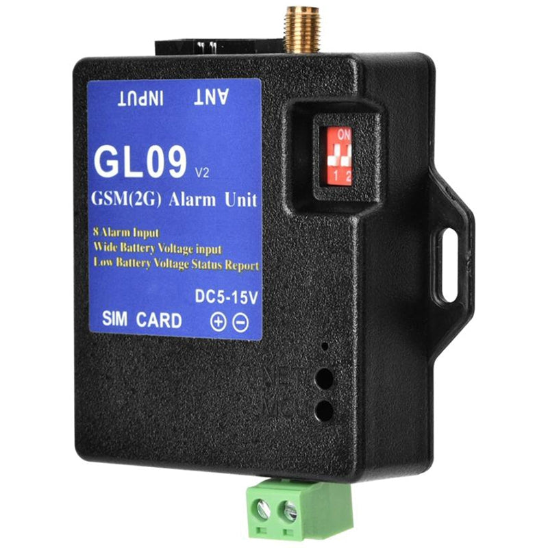 Gl09 8 Channel Battery Operated App Control Gsm Alarm System Sms Alert ...