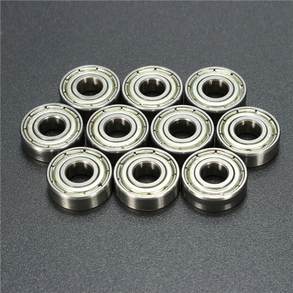 10pcs 696ZZ 6x15x5mm Ball Bearings Double Shielded Miniature Bearings