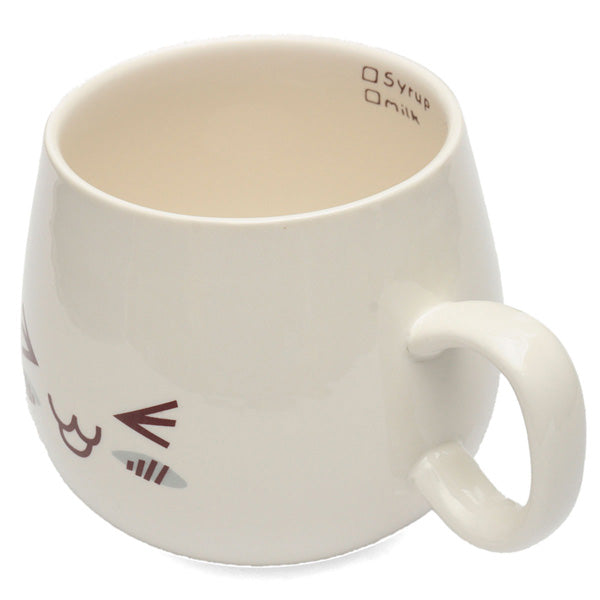 300ml Creative Cute Expression Ceramic Cups Cute Face Mug Tea  Coffee Milk Cup: Glassware & Drinkware