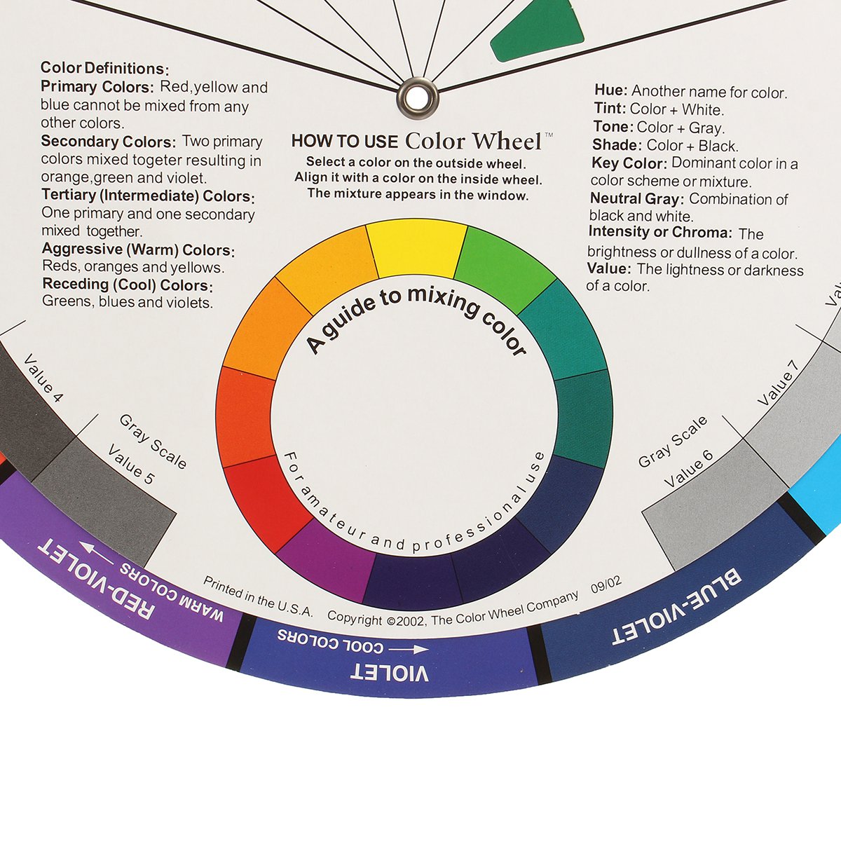 Artists Colour Wheel