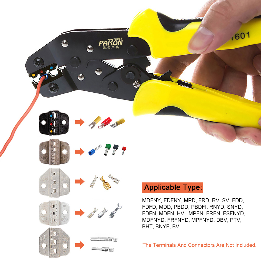 Paron JX-D5 Multifunctional Ratchet Crimping Tool