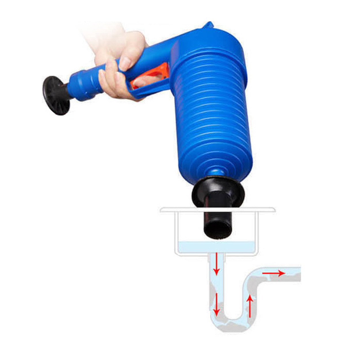 Toilet Drain Blaster Air Pump