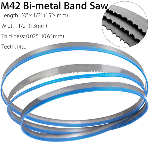 1524x13mm 14TPI M42 Bi-metaal Bandzaagblad