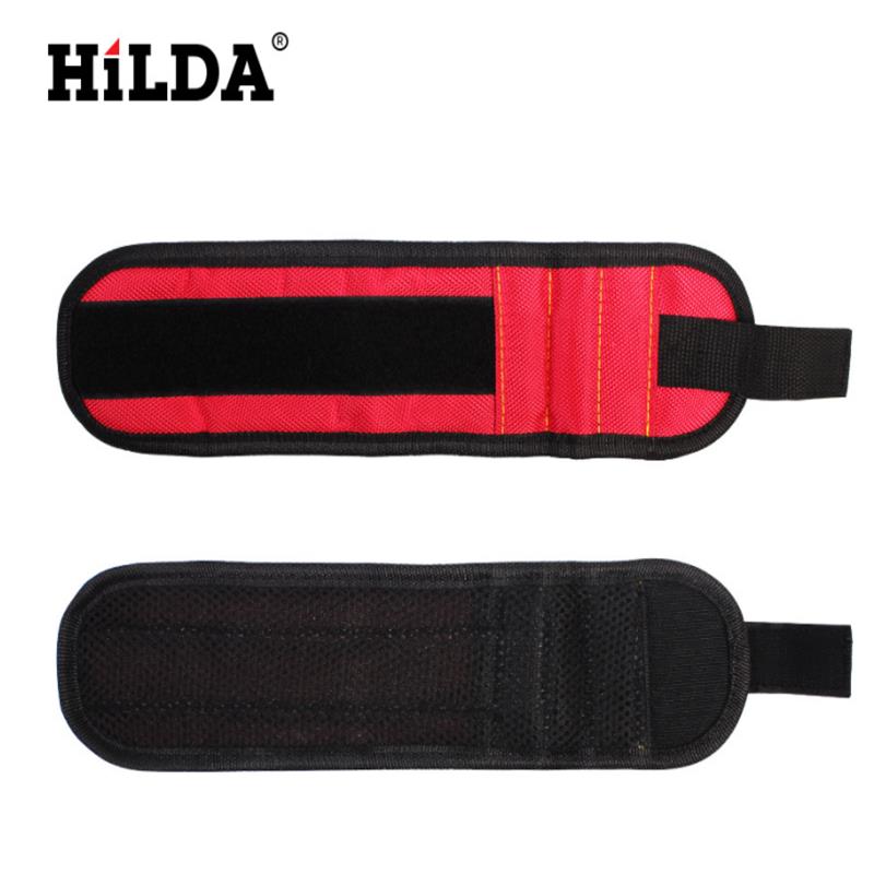 HILDA Magneetische polsband Polsband voor gereedschap Polsbanden Gereedschapshouder