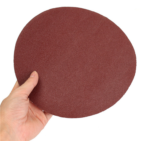 5 stuks 9 inch 80 Grit Aluminium Oxide Schuur Polijstschijf Schuurmiddel