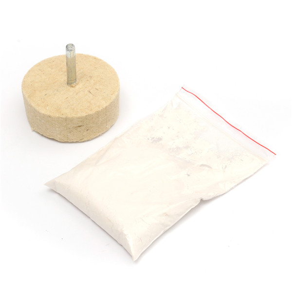 Gevulde Polishing Wheel met Cerium Oxide Poeder Glas Polijsten Kit