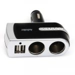 New-Universal-Dual-Sockets-In-Car-Splitter-Cigarette-Charger-with-Micro-USB-Port-Brand-New