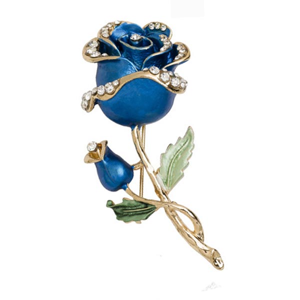 Kristal Roos Brooch