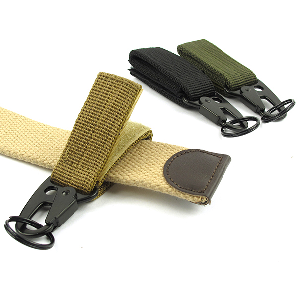 Carabiner Hook Buckle Nylon Molle Belt Hanging Key Ring Outdoor Tool (3)