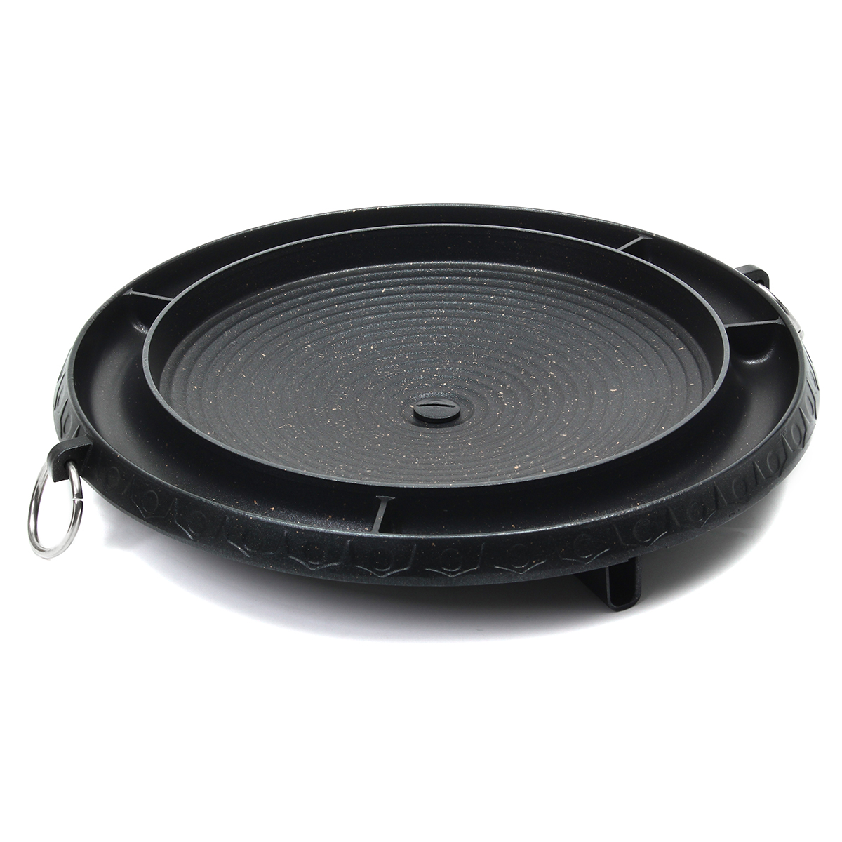 Picnic Bbq Aluminium Antiaanbak Grill Pan Koreaans Barbecue Bord Kookplaat Dennisdeal Com