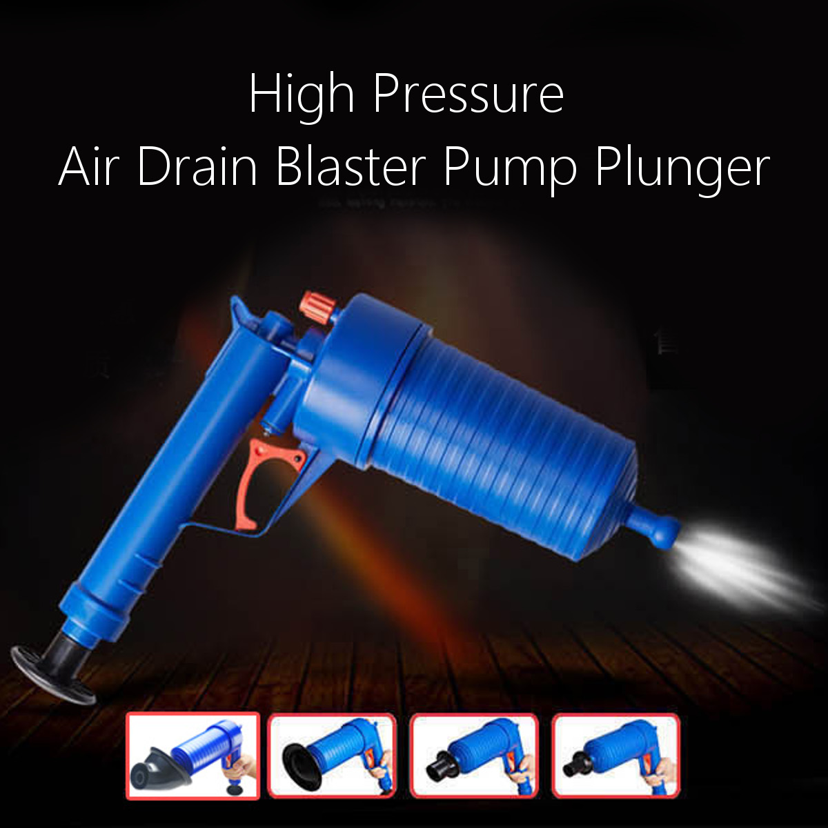 Toilet Drain Blaster Air Pump