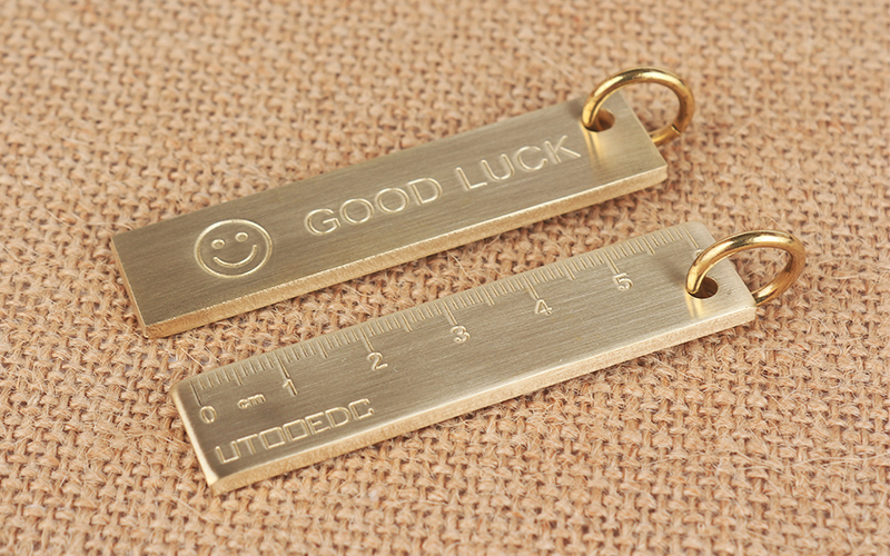 EDC Ruler with Key ring